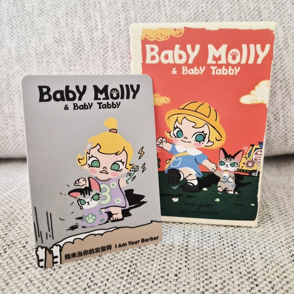 I Am Your Barber | Pop Mart Baby Molly & Baby Tabby Confirmed Blind Box Figure - Picture 2 of 8